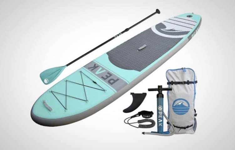 a picture of an inflatable paddleboard