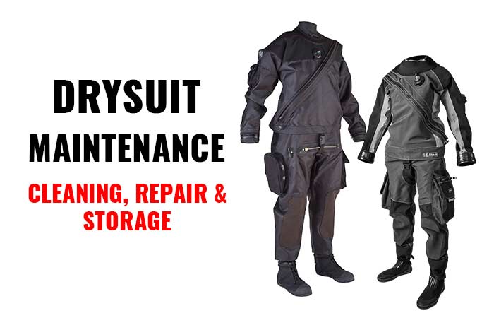 How to Repair, clean and store your drysuit
