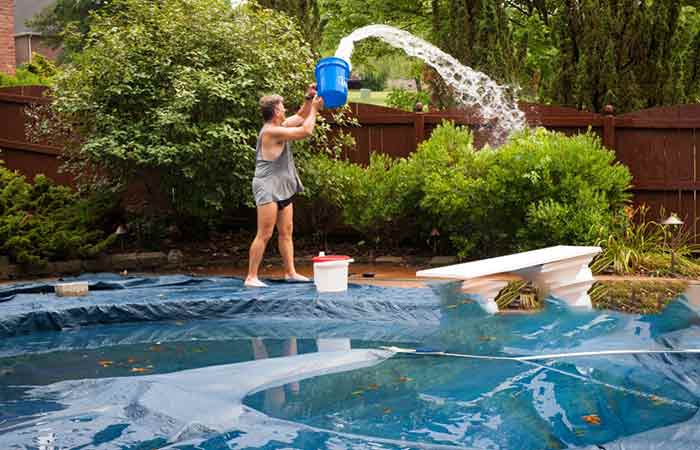 How to get Water off Pool Cover + Prevention Tips