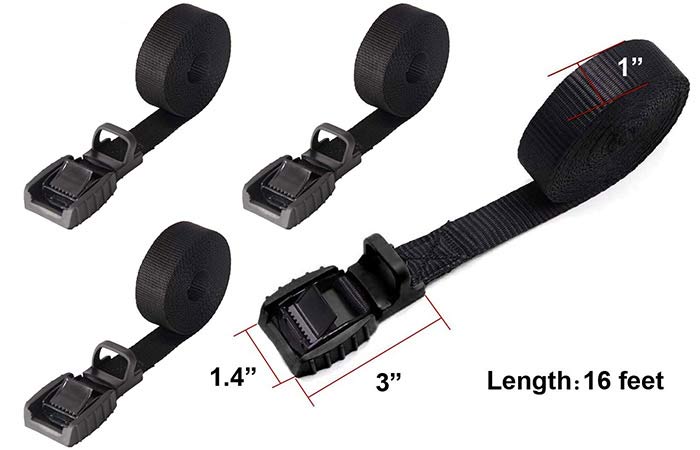 Mind and Action SUP tie down Straps