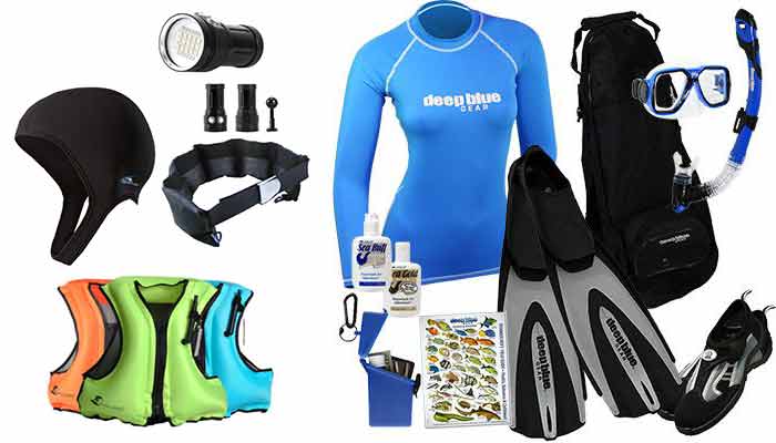 useful snorkeling equipment: devices, accessories and apparel
