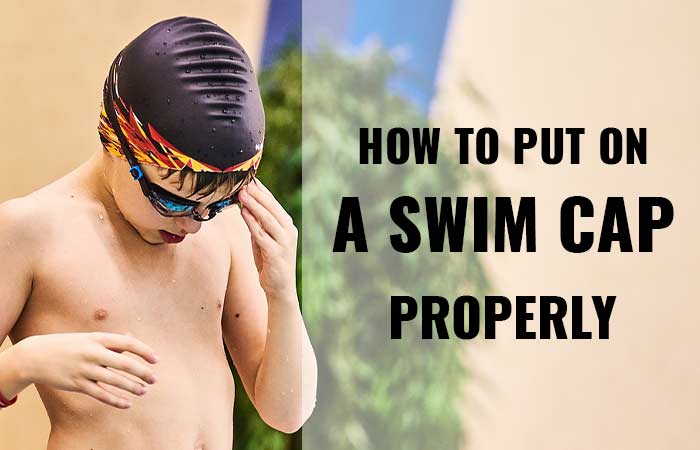 How to put on a swim cap-long hair, braids, curls and short hair