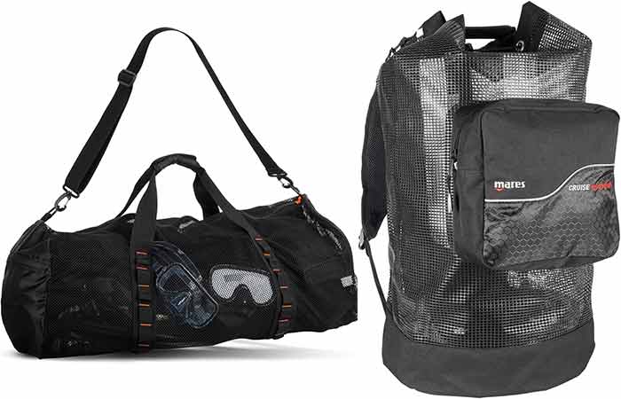Best Mesh Dive Bags-Duffle, Backpack and Foldable