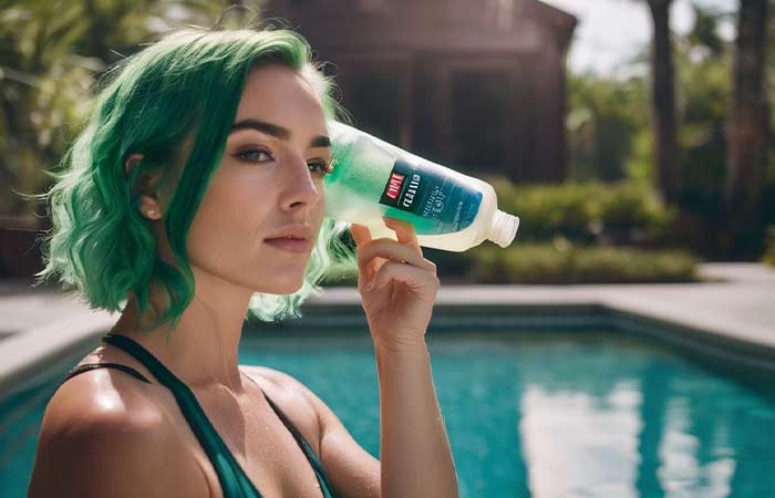Green hair from pool fixes, causes and prevention